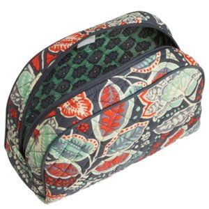 Vera Bradley Large Zip Cosmetic Bag Nomadic Floral